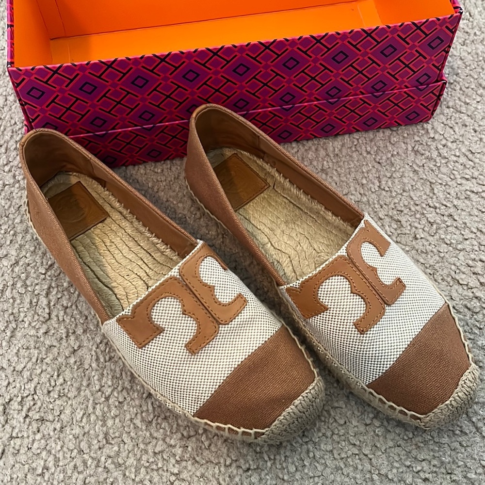 Tory Burch Veranda A-Line Canvas Espadrille